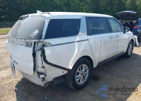 2022 Kia Carnival Mpv Lx Seat Package из США, поврежденный, VIN KNDNB4H36N6097554